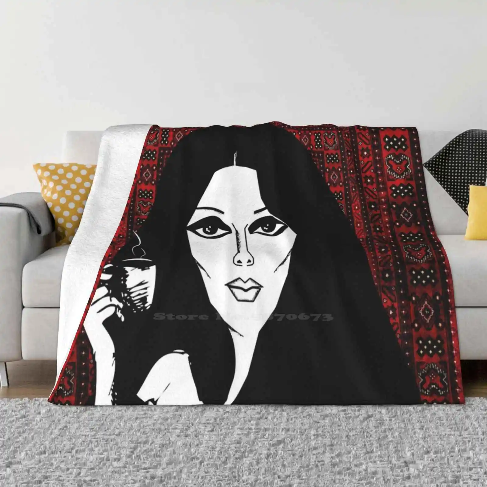 Fairouz ? ? ? ? ? Trend Style Funny Fashion Soft Throw Blanket Fayrouz ? ? ? ? ? Muzic Fairouz