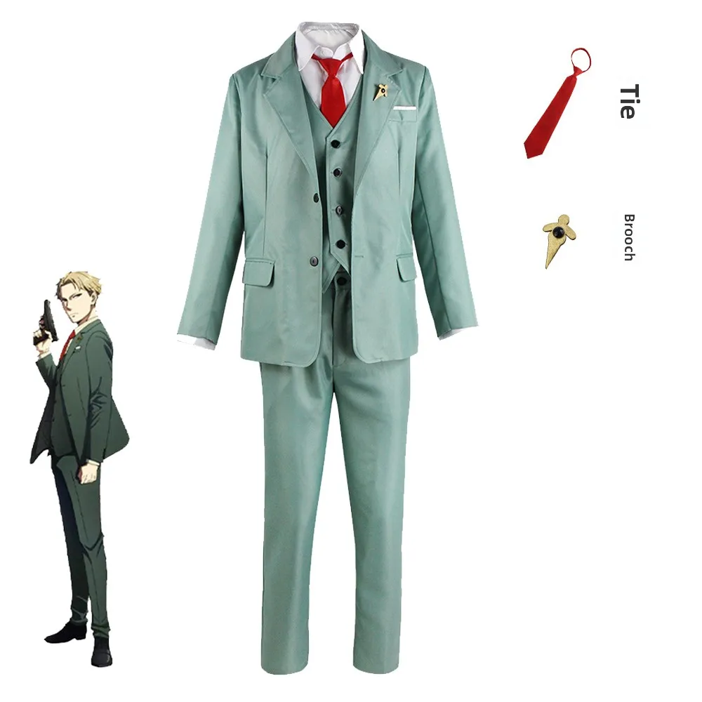Loid Forger Cosplay Kostüm Anime Spy Family Kostüm Herrenanzug Twilight Outfit Halloween Party Kleidung