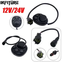 Car Parking Heater Controller Knob Rotary Switch 12V/24V Heater Harness For Webasto Eberspach Heater Diesels Harness