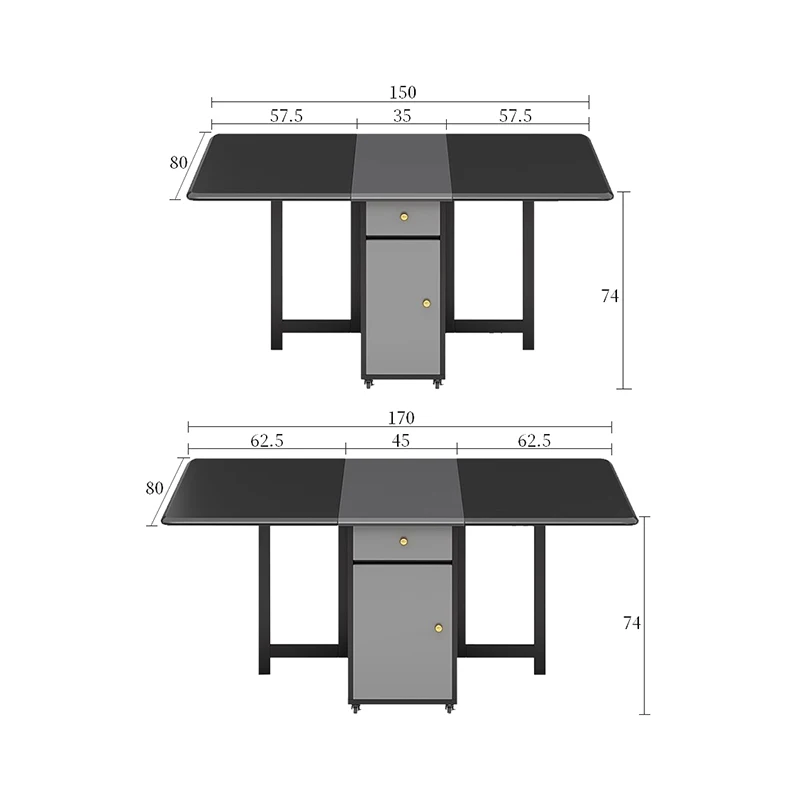 Luxury Folding Dining Tables With Chairs Nordic Design Italian Dining Tables Rustic Unique Столы Обеденные Furniture For Home