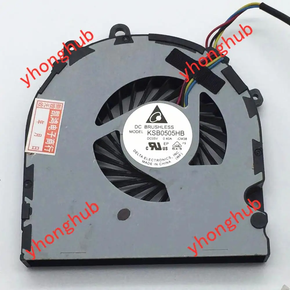 

Delta Electronics KSB0505HB CM38 DC 5V 0.40A Server Cooling Fan