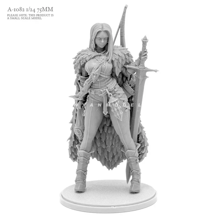 

75mm Resin model kit self-assembled and colored A-1082