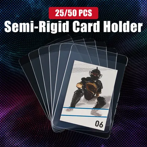 Halvstyv korthållare, samlarkortsfodral för PSA BGS CGC SGC-betygsinlämningar, plastkortfodral 10 best sales PSA-kortfodral - №5