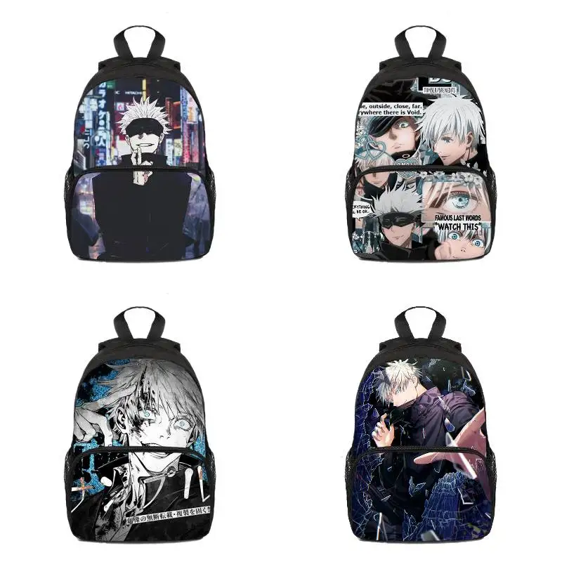 

Jujutsu Kaisen New 2025 Backpack Yuji Itadori School Bags Cartoon Anime Cute Student Backpack Teenagers Birthday Festival Gifts