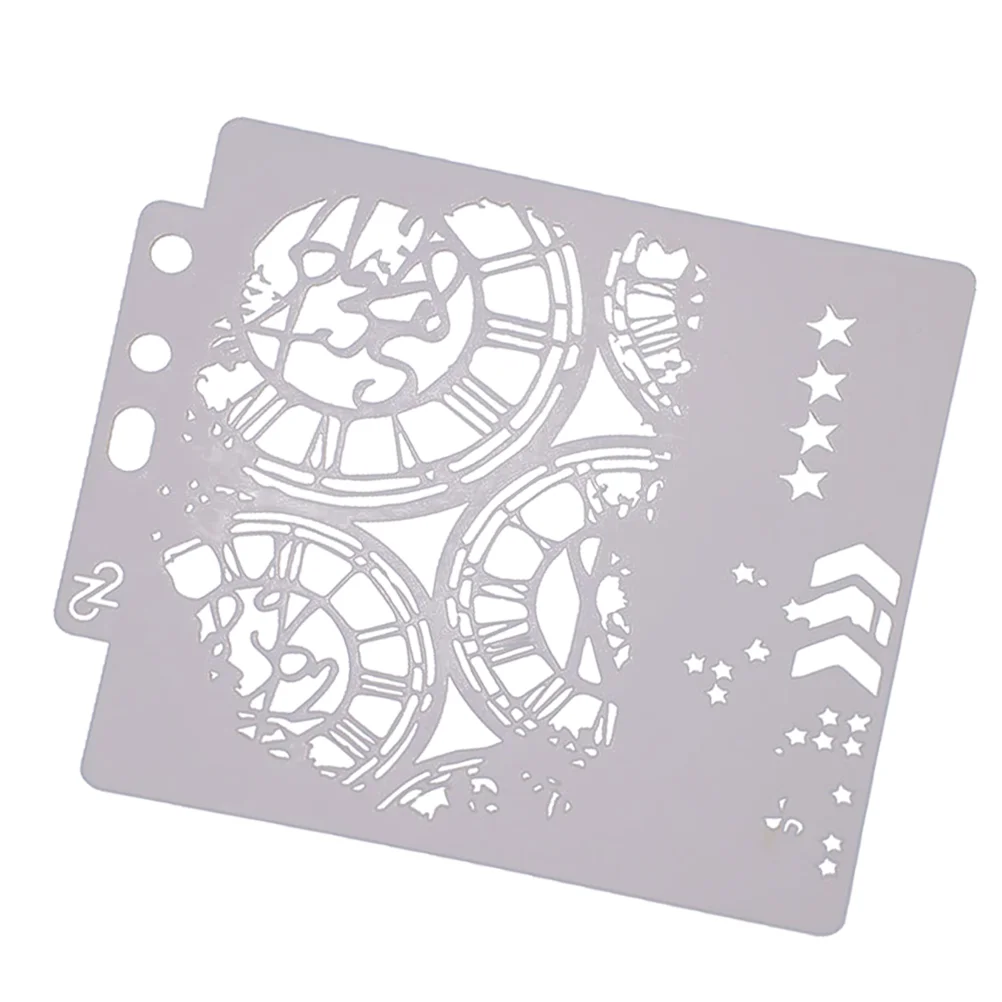 Drawing Stencil Assorted Patterns Hollow Out Painting Template for Craft Scrapbooking DIY Cake Decor (S70)