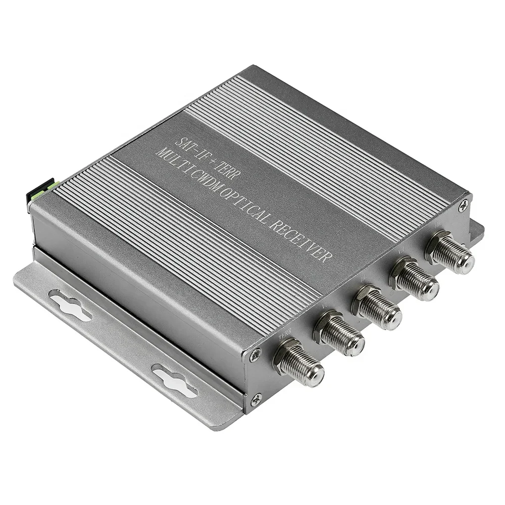 1550nm الألياف البصرية كابل صغير التلفزيون الارسال SC / APC CATV مصنع الارسال البصري الصغير