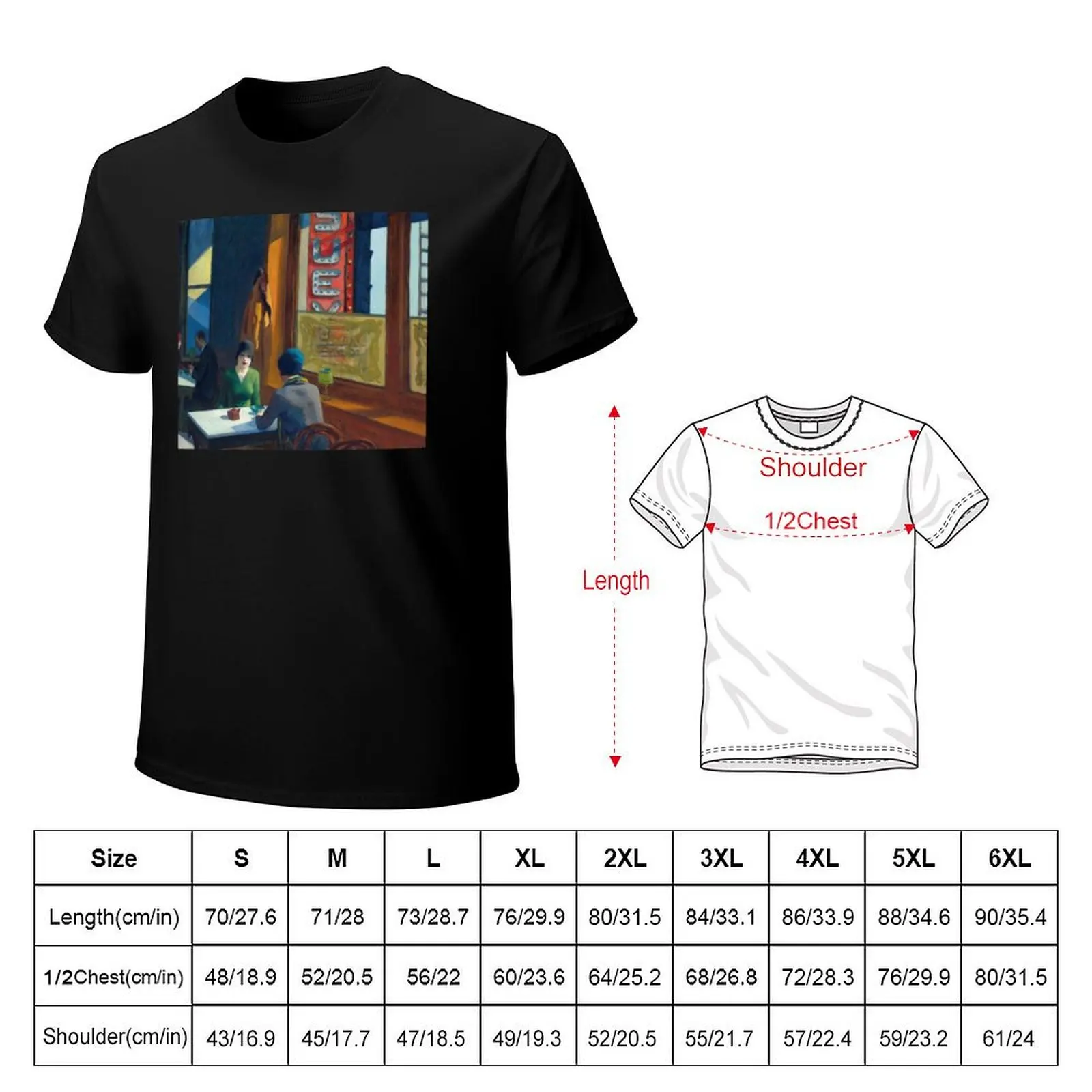 Edward Hopper - Chop Suey T-Shirt t shirt custom print T-Shirt