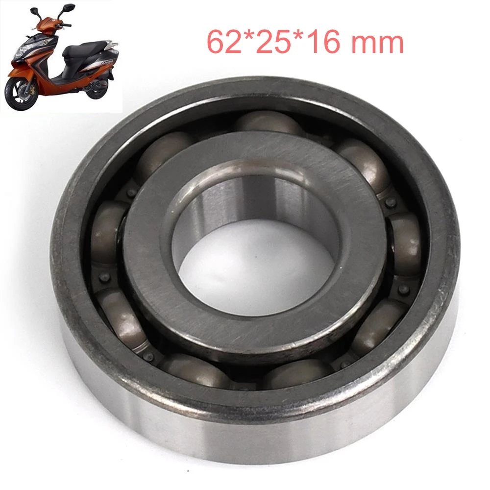 محامل محرك دراجة نارية لهوندا النخبة ، ، ، 6305Z ، 62x25x16 ، النخبة 125cc ، ELITE125 ، KVJ ،