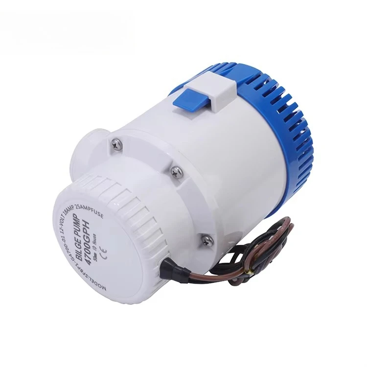 4700GPH 12V High-Pressure Submersible Bilge Pump for Boats Clean Water Marine Pump with OEM Support