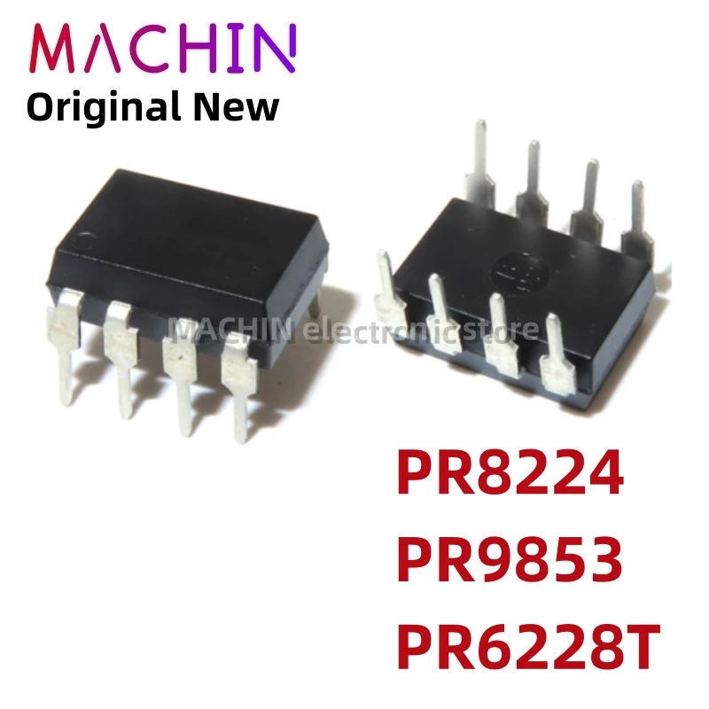 1 pièces PR8224 PR9853 PR6228T DIP-8 puce de gestion de l'alimentation DIP8