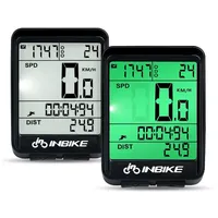 2.1inch Bike Wireless Computer Rainproof Multifunction Riding Bicycle Odometer Cycling Speedometer Stopwatch Backlight