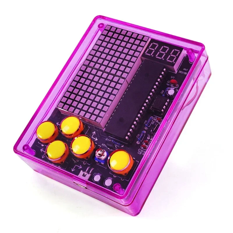

Kit Electronic wooden fish Tetris handheld 51 MCU welding practice spare parts