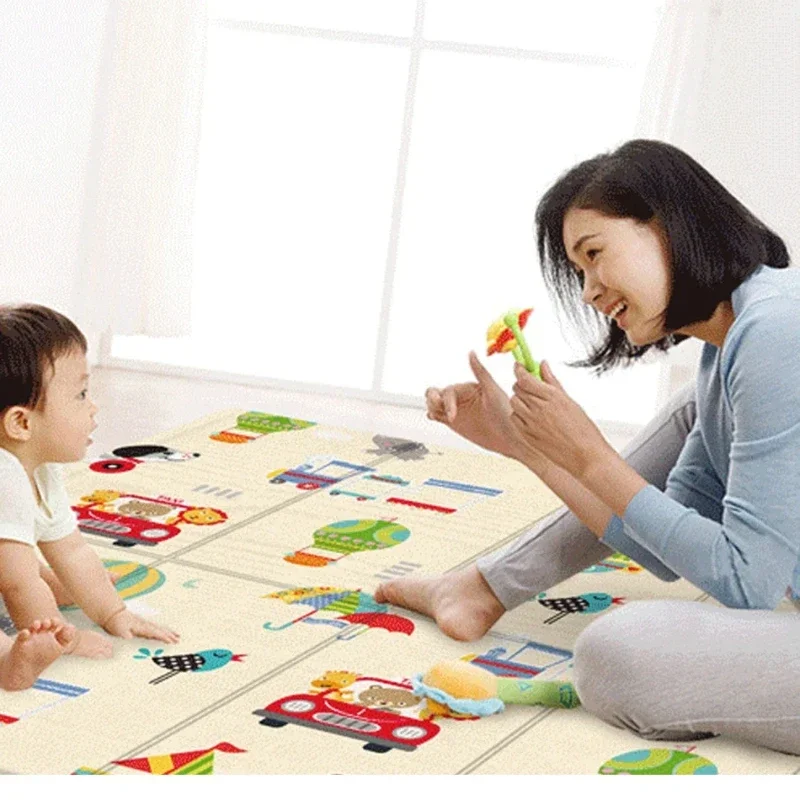 Baby Play Mat - Foldable and Waterproof, Perfect for Floor Play - Reversible and Versatile Playmat for Babies and Toddlers