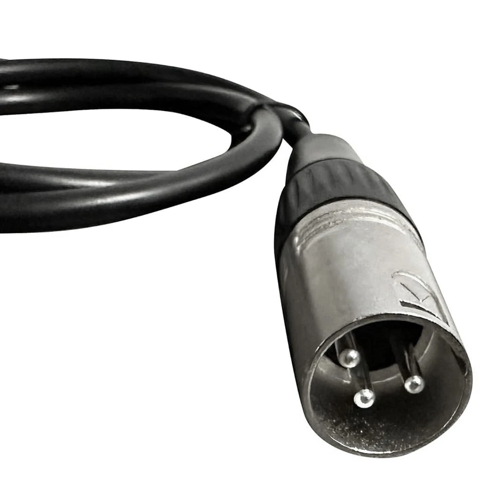 A51Q-For Pro Audio Installation Compatible 2Pcs XLR Pass Through Cable, For Stage Box, Patch Panel, Floor Box-No Solder Needed