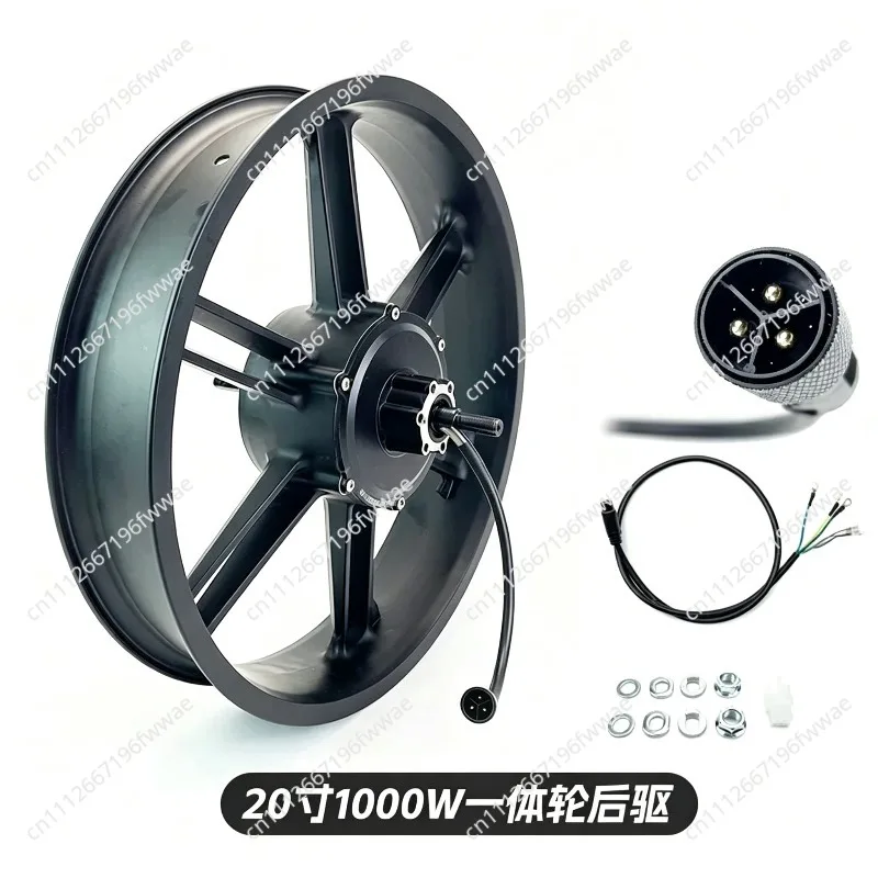 Motor vorne und hinten integrierter Radmotor Radsatz 20X4.0 20X5.0 Radnabe 500W 1000W Schneemobil-Motor