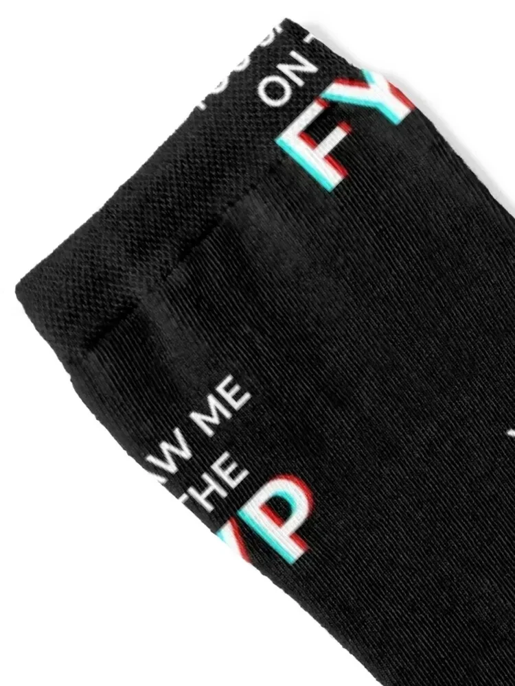 You Saw Me On The FYP Socks Stockings Stockings man Girl'S Socks Men's