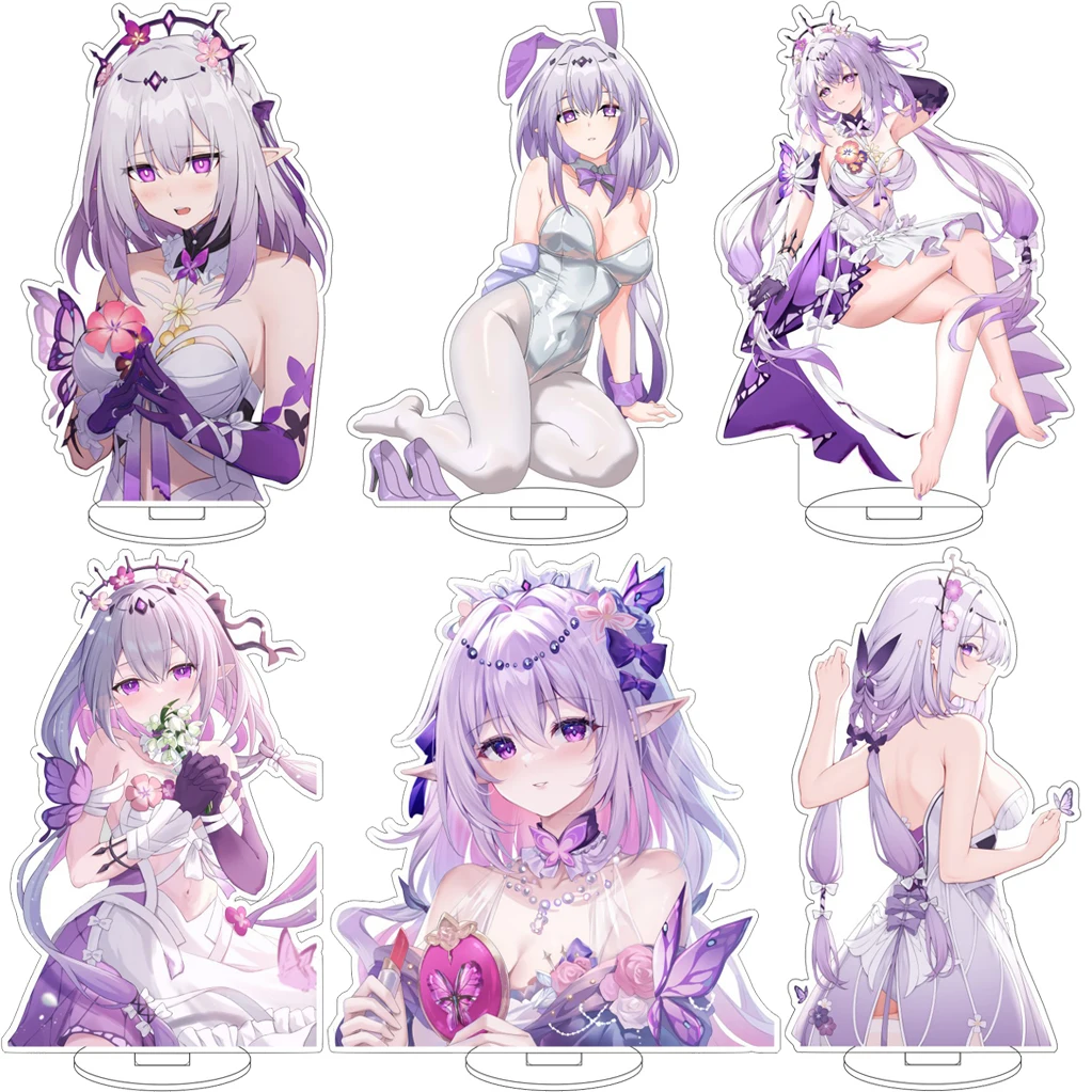 Figurine en acrylique de 16CM du jeu d'anime Honkai: Star Rail Castorice, ornements, cadeaux d'anniversaire et de Noël