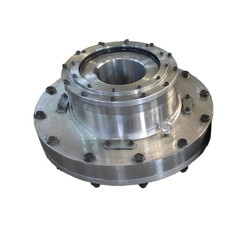 

Excavator Transmission Connection Parts Steel 35 Large Casting Gear Shaft Half Coupling