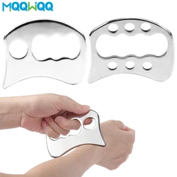 Roestvrijstalen Gua Sha Schrapen Massage Tool Iastm Tool Voor Rug, Benen, Armen Schraper, Anti-Cellulitis, Spiermassage Ontspanning