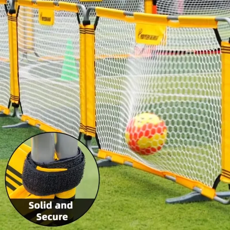 1 Rete barriera monopezzo Easy Set up per porta di calcio 2025