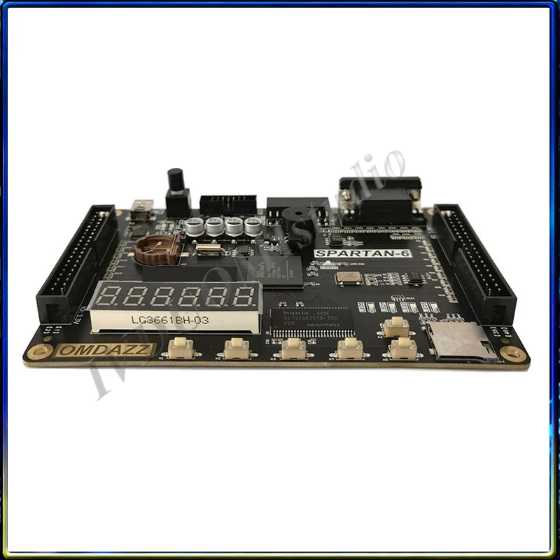Educational Demonstration Electronic Kit FPGA PCB Development Board Spartan6 XC6SLX16 with SDRAM SD Card VGA JTAG Programmer USB