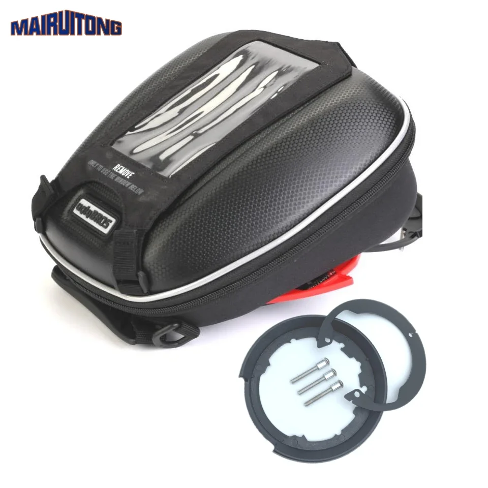 Bolsa de equipaje para tanque de combustible, Kit de tanque de combustible impermeable para motocicleta CFMOTO 250 450SR 700CL-X SPORT 1250TR 650GT/MT