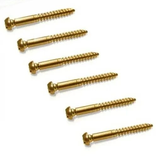 PRS high-end piano bridge screw, notched single shake 6-point type, suspension screw