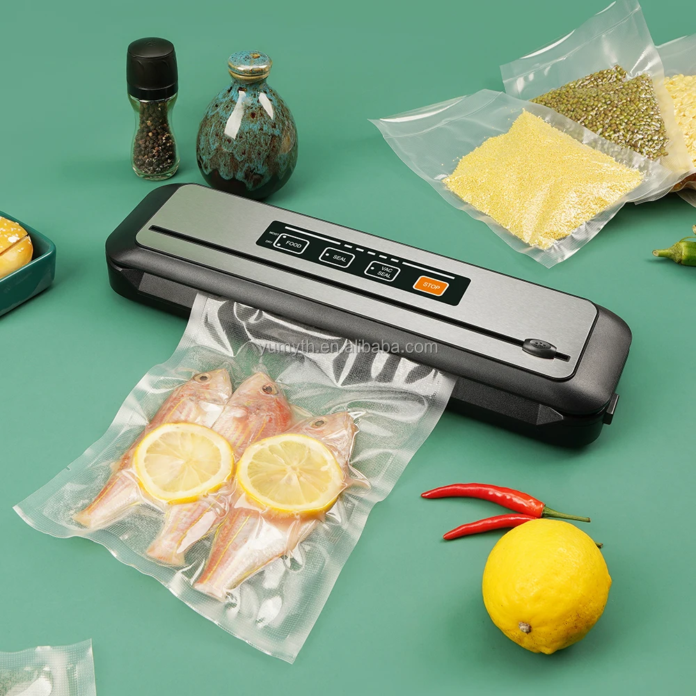 

910-HoT Portable Mini Automatic Vacuum Sealer Machine Battery-Powered Plastic Household Food Preservation Electric Sealing