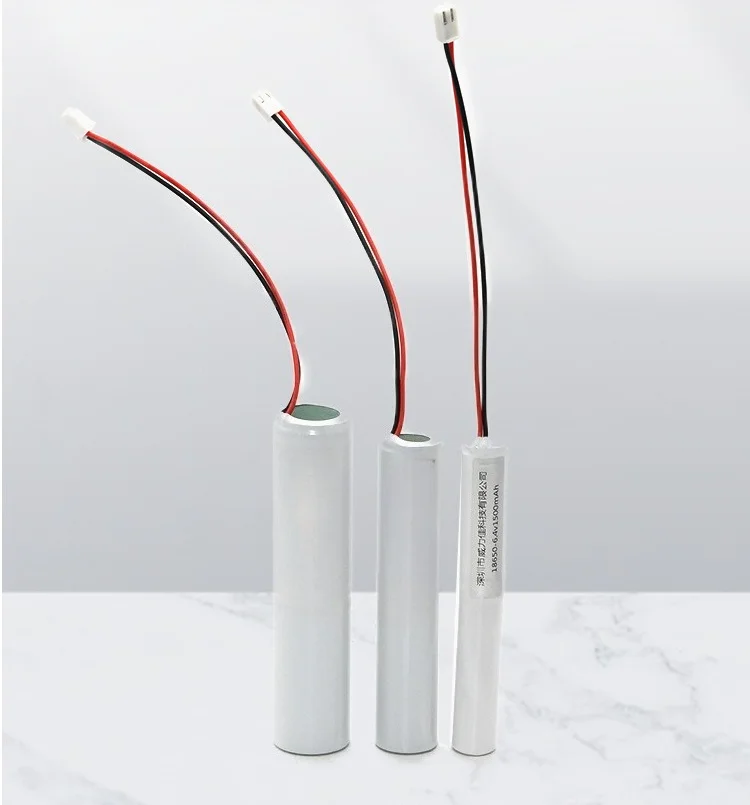 4000 مللي أمبير بطارية ليثيوم قابلة للشحن 3.7 فولت/6.4 فولت/7.4 فولت الجهد المتعدد لأضواء الطوارئ LED والمصابيح الكاشفة طاقة طويلة الأمد