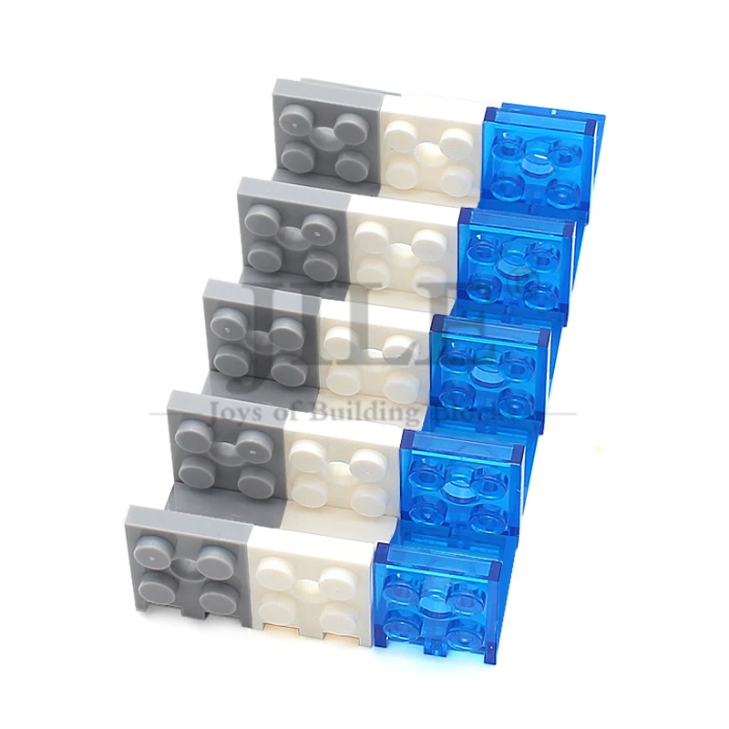 20pcs MOC อุปกรณ์เสริม 3956 วงเล็บ 2x2-2x2 2 หลุมอิฐชิ้นส่วนอาคารบล็อกเด็กของขวัญ City อุปกรณ์เสริมชุดของเล่น