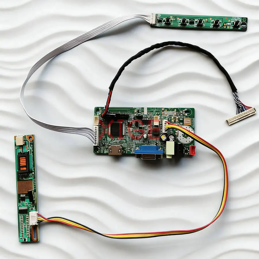 

For B154EW02 B154EW01 B154EW04 B154EW08 LCD Display Drive Controller Board Kit DIY 1280x800 30 Pin LVDS 1-CCFL VGA+HDMI 1280*800