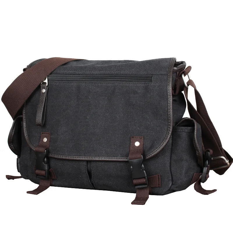 Men Messenger Bags Smith Big Satchel Shoulder Bags Male Laptop Briefcase Travel Handbag Canvas Leather Shoulder Bags