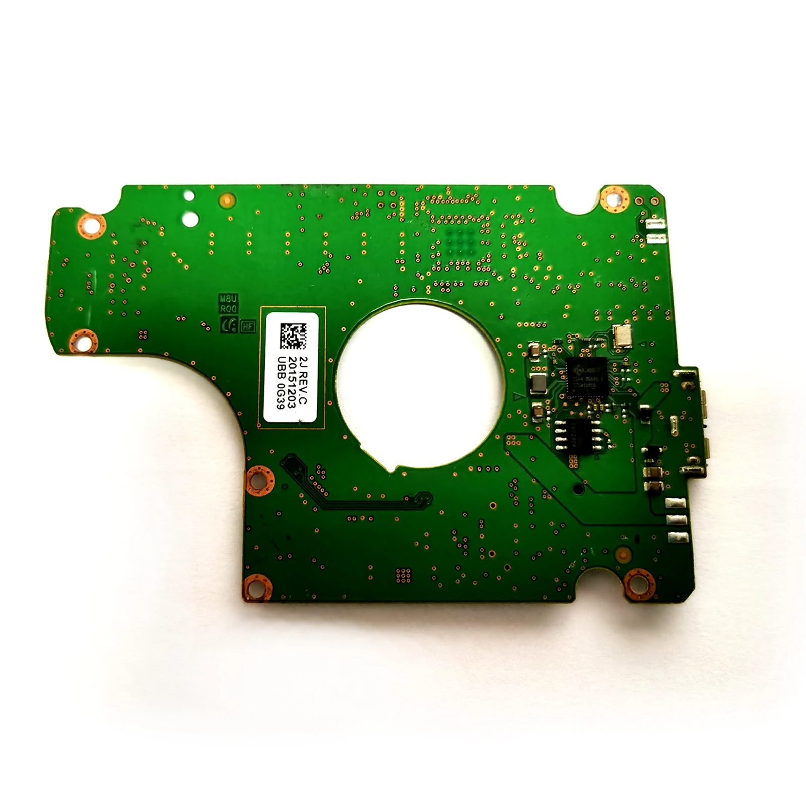 100760718 REV C M8U R00 100% Original ฮาร์ดดิสก์ USB Circuit Board 100760718 REV C M8U R00