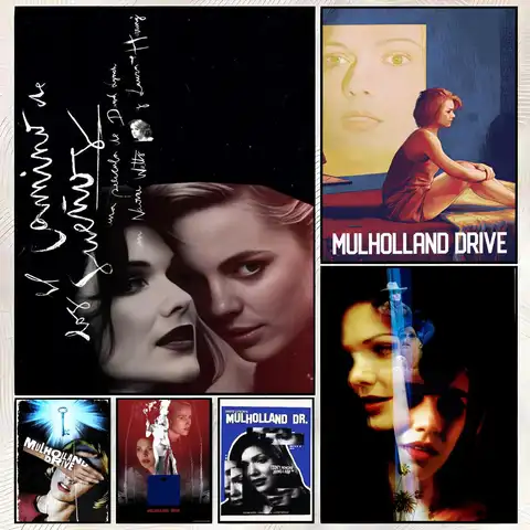 Cult Movie M-Mulholland Drive Poster Vintage PP Paper Wall Art Home Decor Print for Bedroom Living Room Aesthetic Gift