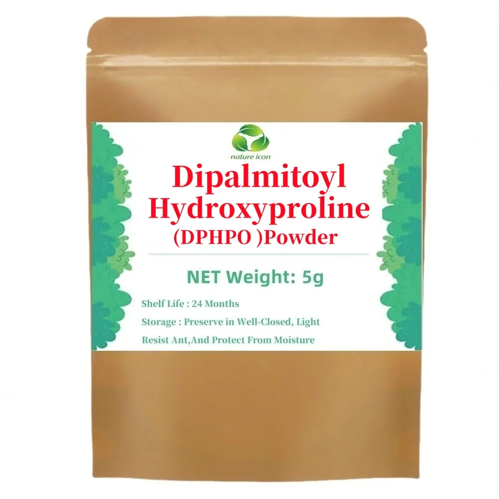 Dipalmitoyl Hydroxyproline Powder Dphp, pasokan panas untuk perawatan kulit menghilangkan keriput bahan kosmetik