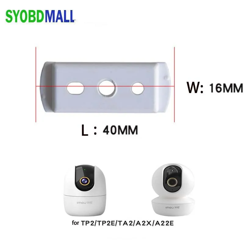 Soporte de cámara con hebilla Base con tornillos, montaje de vigilancia, almohadilla fija de inversión, soporte de cámara IMOU TP2, TP2E, A2X, A22E, serie TA2