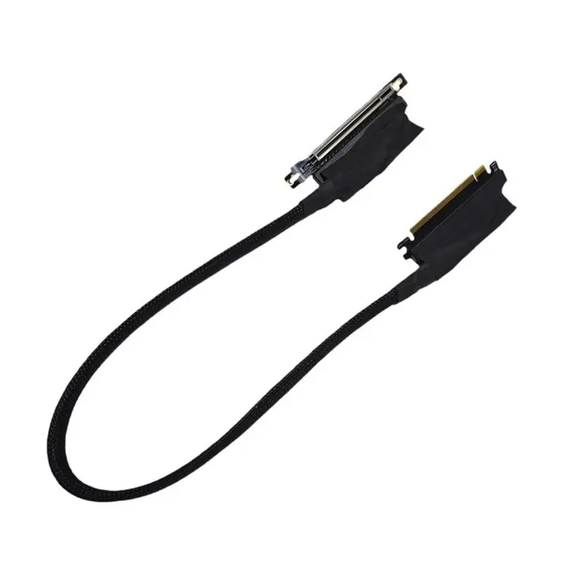 

YSS-Server RTX50 Dual Reverse Bending GPU 512G PCIE 5.0 X16 To X16 Graphics Card Extension Cable For Chassis For Sver 40C
