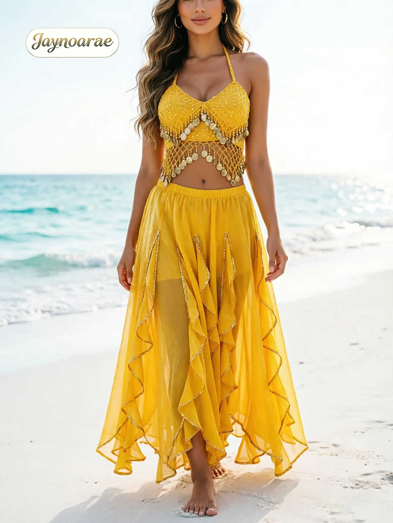 Thumbnail 2 - #5 Low Cost Belly Dance Costume Skirt and Top Sets That Work