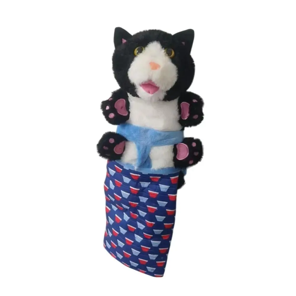 Jouets interactifs pour chat, gant de lutte, peluche douce, rembourrage robuste, marionnette de chat, lutteur en peluche en forme d'animal, gant à main