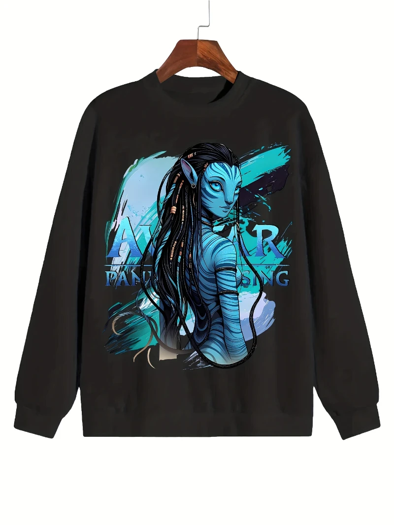 سترة فيلم ديزني الرمزية الرسمية - سترة بغطاء للرأس بنمط Na'vi&Ikran، سترات شتوية كاجوال للرجال والنساء #1