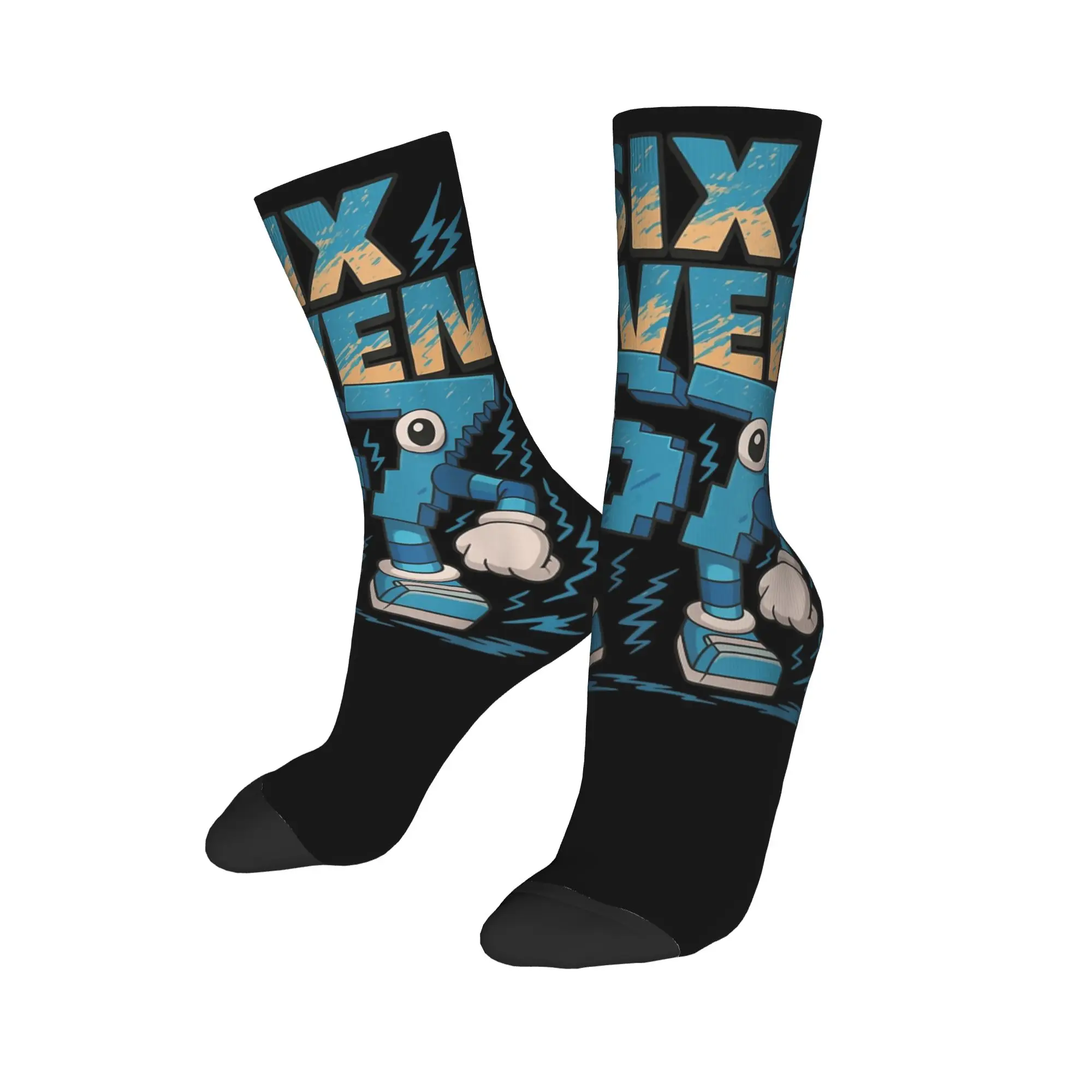 Kids Meme 67 Six Seven 6 7 Italian Brainrot Socks Men Women Polyester Casual Socks Spring Summer Autumn Winter Middle Tube Socks