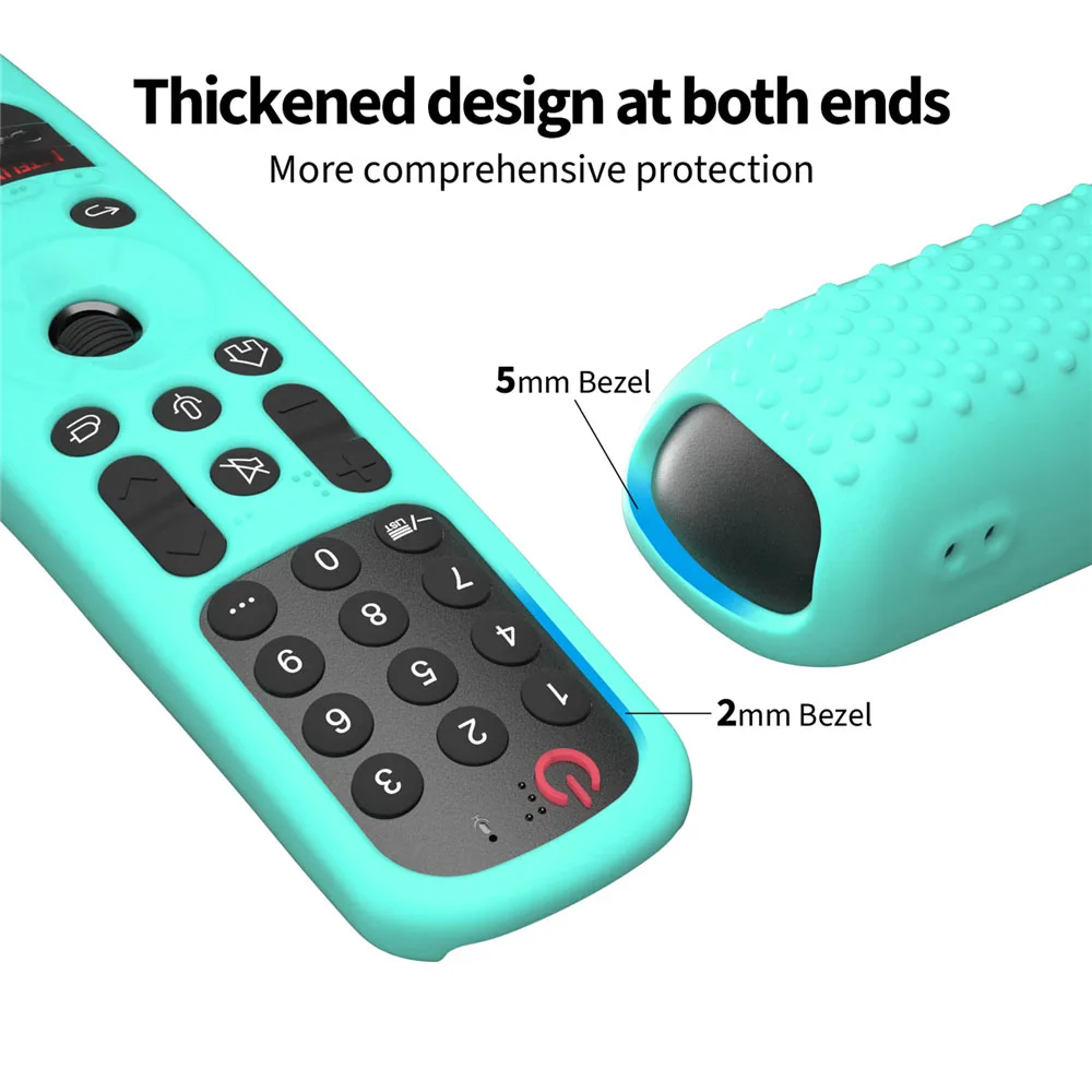 Silicone Controller Case Protective Covers For Smart TV Shockproof Remote Control Sleeve for MR21GA MR22GA MR23GA AKB76036504