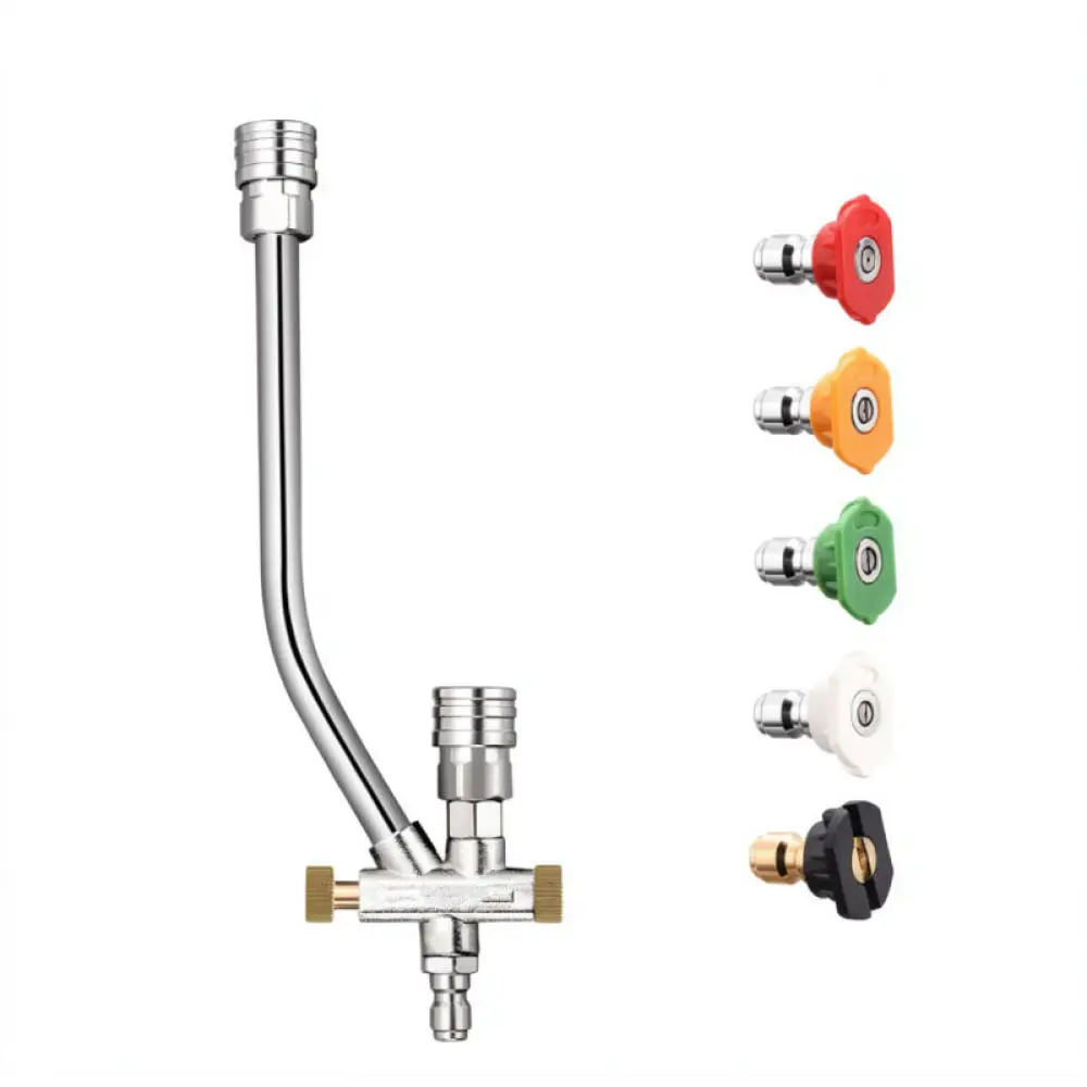 For Maiyuan Car Cleaning Foam Dispenser Stainless Steel High Pressure Washer Quick Coupling Adjustable Sprayer Tool