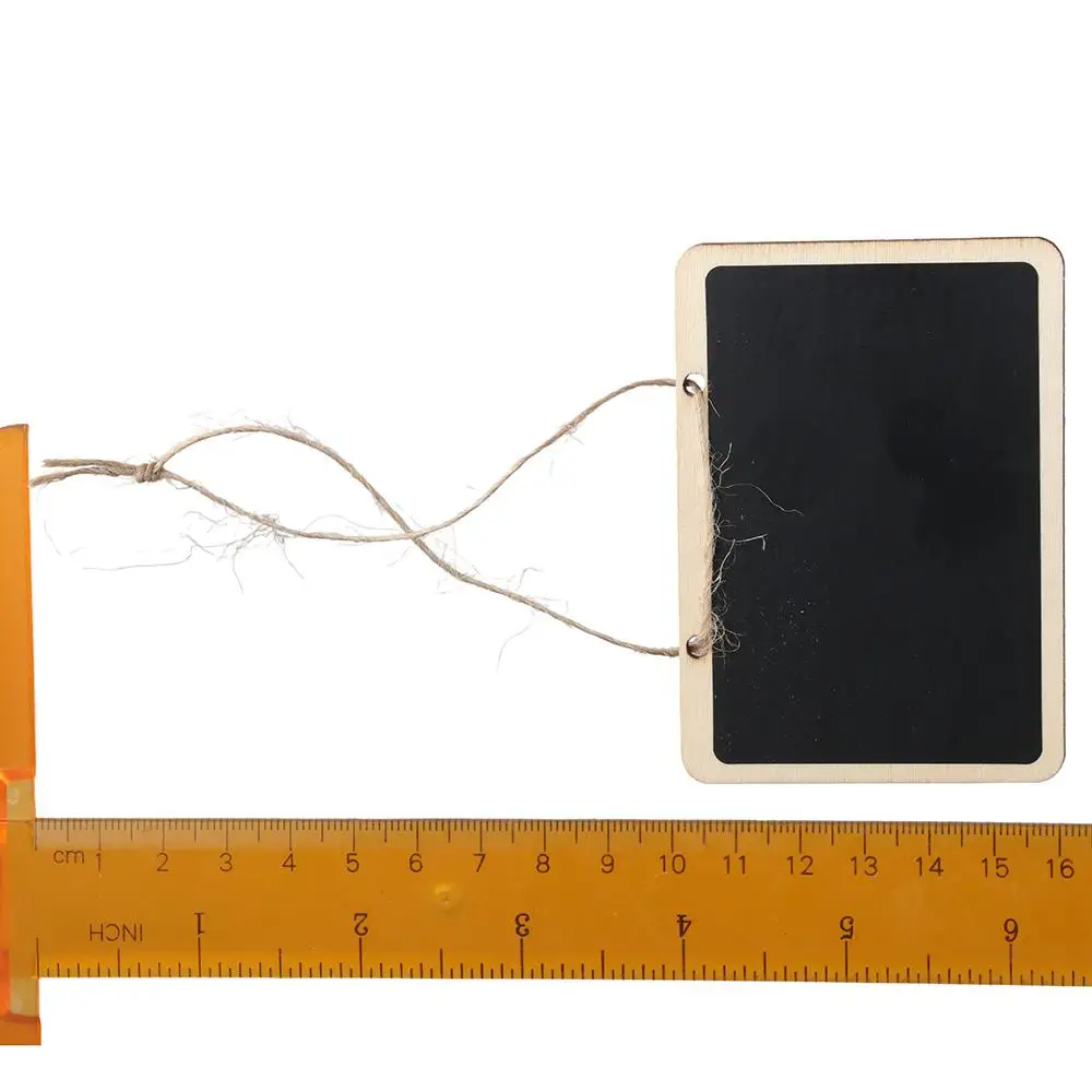 20 عبوة من زينة الحفلات، 20 عبوة من علامات السبورة الخشبية المعلقة، علامات رسائل قابلة للمسح للمنزل