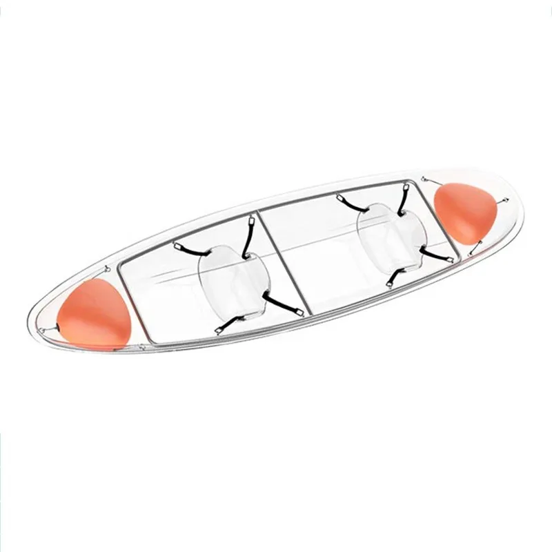 

New Design High Quality Transparent Pedal Drive Kayak Thick Material Stable Frame 2026 Upgrade Version