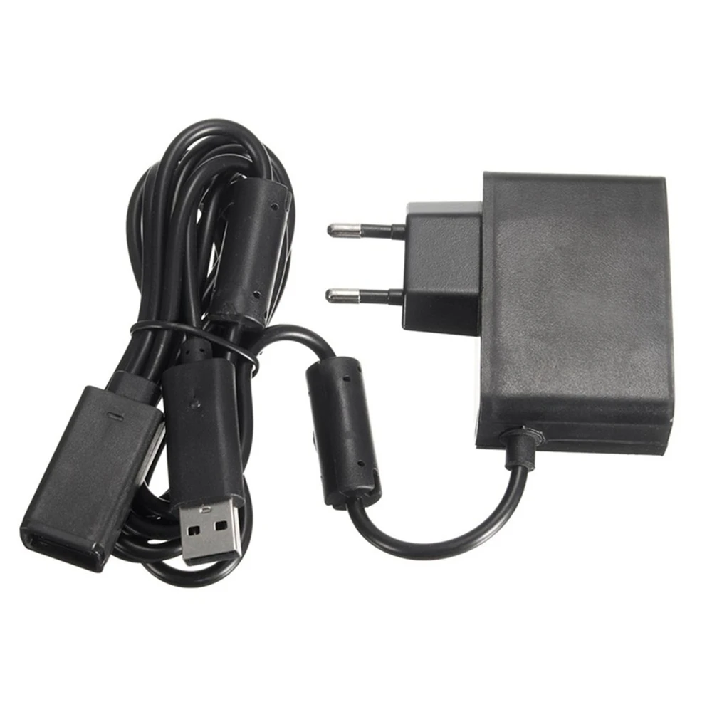 USB AC Adapter for Kinect Sensor, Power Supply for Game Console EU Plug