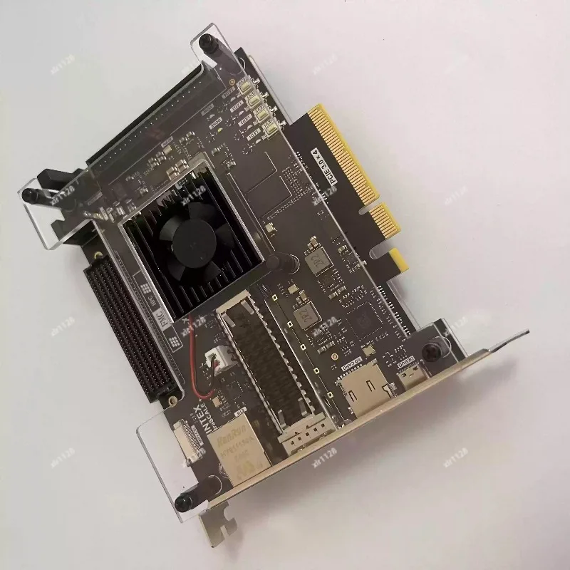 FPGA Development Board XCKU5P With FMC HPC QSFP28 100G Optical Port PCIE3.0 Interface