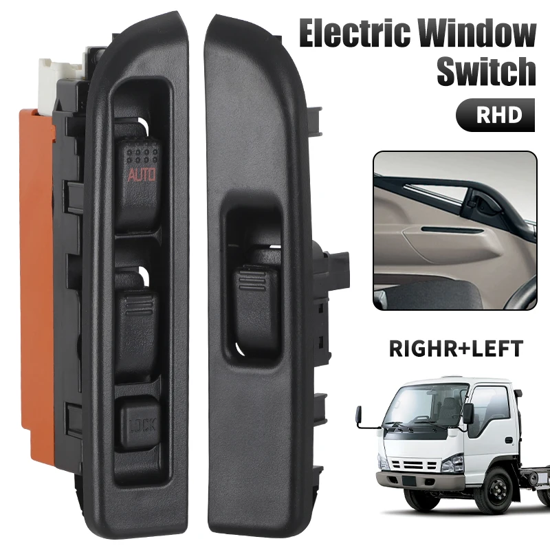 RHD Power Electric Power Window Glass Lifter Switch Button For ISUZU NHR NKR ELF NHR69 NHS69 NKR69 8981472260 8973151840