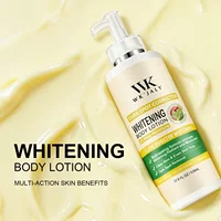 WK JALY Lotion pour le corps blanchissante Glow Booster, avec glutathion, élimine les taches foncées, la mélanine, crème uniforme pour tous les types de peau 1