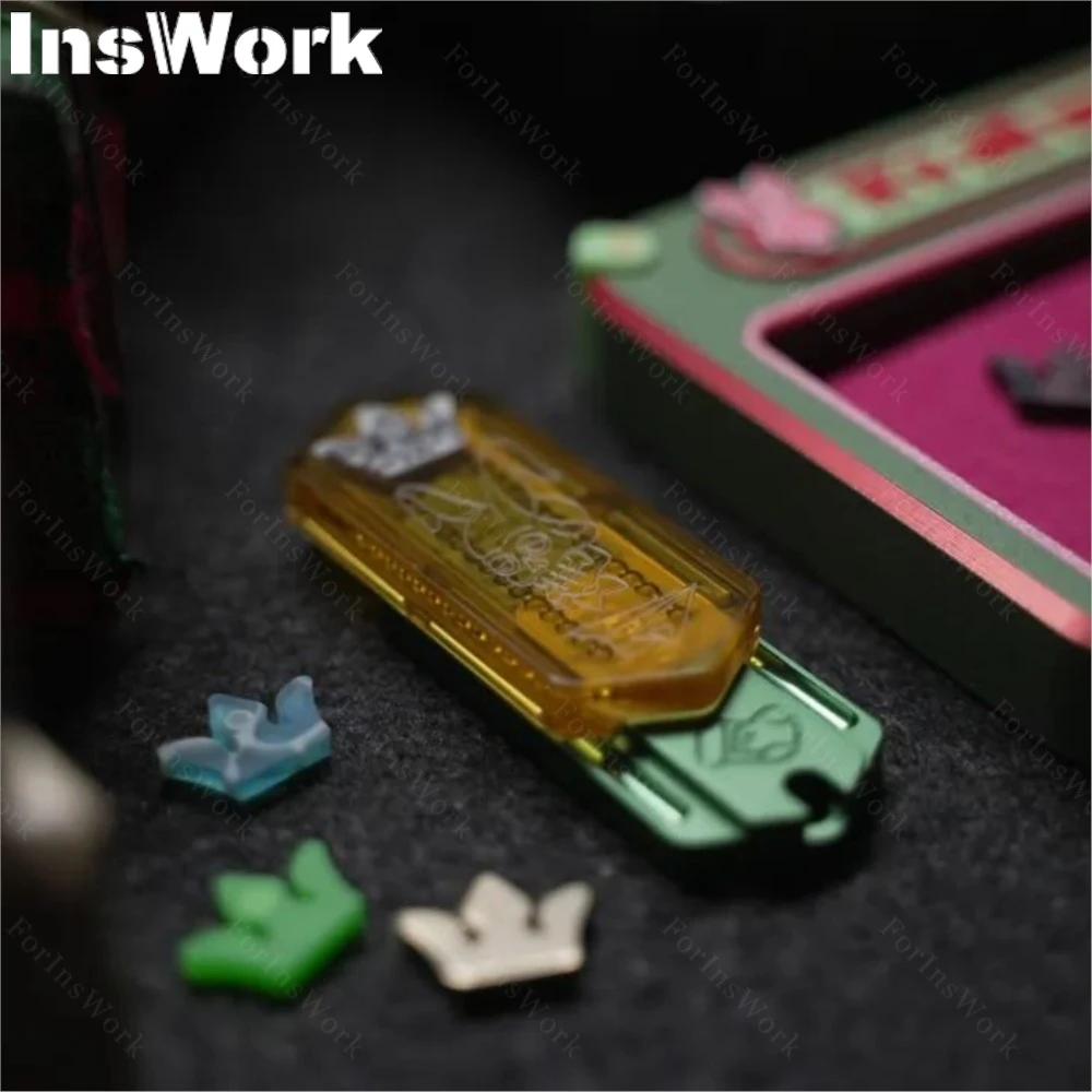 

ZacLab PEI алюминиевый EDC рабочий стол слайдер тревожные игрушки настольные игрушки офисные настольные гаджеты